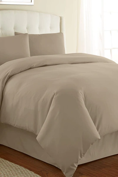 Southshore Fine Linens Vilano Springs Duvet Cover Set In Taupe