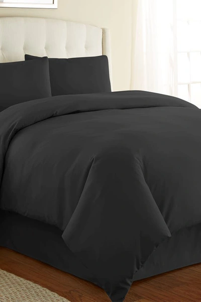 Southshore Fine Linens Vilano Springs Duvet Cover Set In Black