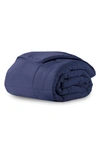 Ella Jayne Home Black All-season Super Soft Triple Brushed Microfiber Down-alternative Comforter In Navy