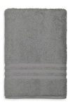 Linum Home Textiles Denzi Turkish Cotton Bath Sheet In Dark Grey