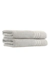 Linum Home Textiles Denzi Turkish Cotton Bath Towel In Grey