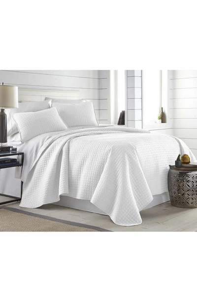 Southshore Fine Linens Vilano Springs Oversized Quilt Set In Bright White