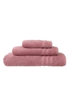 Linum Home Textiles Denzi Turkish Cotton 3-piece Towel Set In Tea Rose