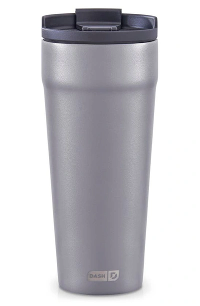 Dash 2-in-1 Spillproof 20 oz. Insulated Tumbler in Grey