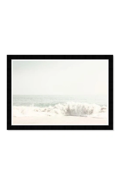 Wynwood Studio Prints Subtle Beach Framed Wall Art In Grey