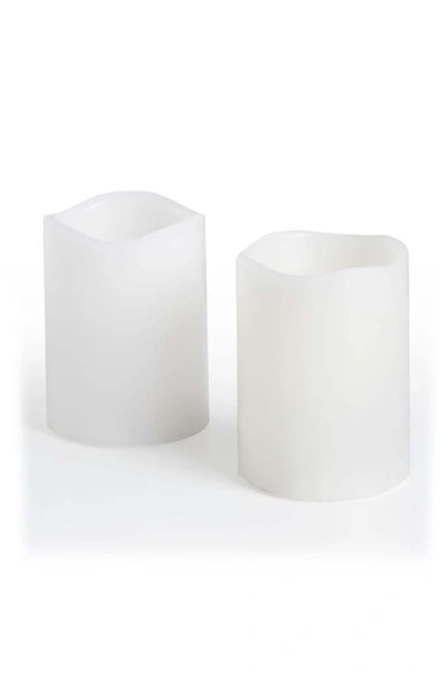 Merkury Innovations Cathedral Led Flameless Candle In White
