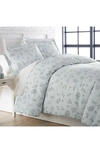Southshore Fine Linens Sweet Florals Comforter Set In Blue