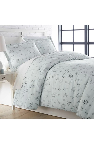 Southshore Fine Linens Sweet Florals Comforter Set In Blue