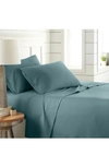 Southshore Fine Linens Classic Soft & Comfortable Brushed Microfiber Sheet Set In Steel Blue
