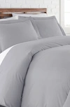 Southshore Fine Linens Ultra-soft Microfiber Duvet Cover Set In Gray