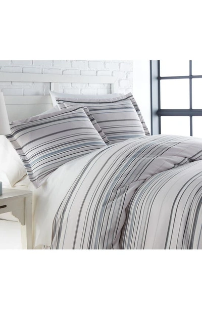 Southshore Fine Linens Stripe Collection In Gray