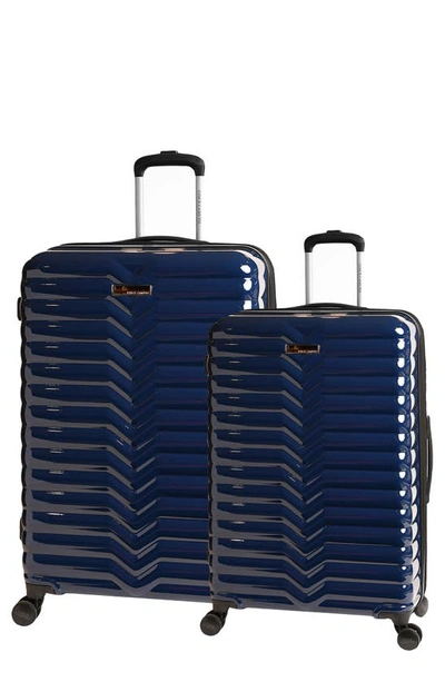 Vince Camuto Avery Hardshell Spinner Luggage In Blue