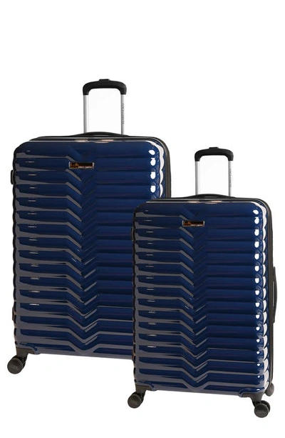 Vince Camuto Avery Hardshell Spinner Luggage In Blue