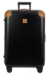Bric's Amalfi 27" Spinner Suitcase In Black/ Tan