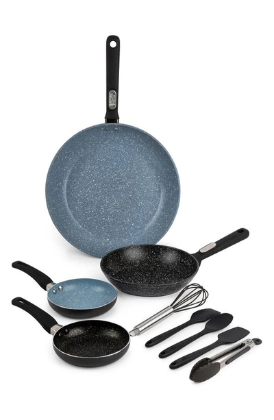 Brooklyn Steel Co. Zodiac Nonstick Cookware 12-piece Set In Blue