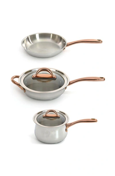 Berghoff International 4pc Cookware Set In Silver
