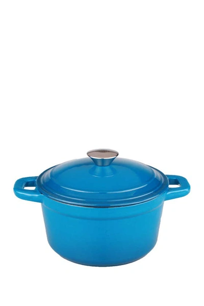 Berghoff Cast Iron Blue Covered 7 Qt. Stockpot