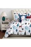 Southshore Fine Linens Holiday Winter Wonderland Comforter Set In Winter Wonderland