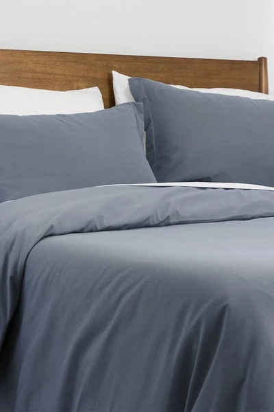 Southshore Fine Linens Luxury Essentials Duvet Cover Set In Denim