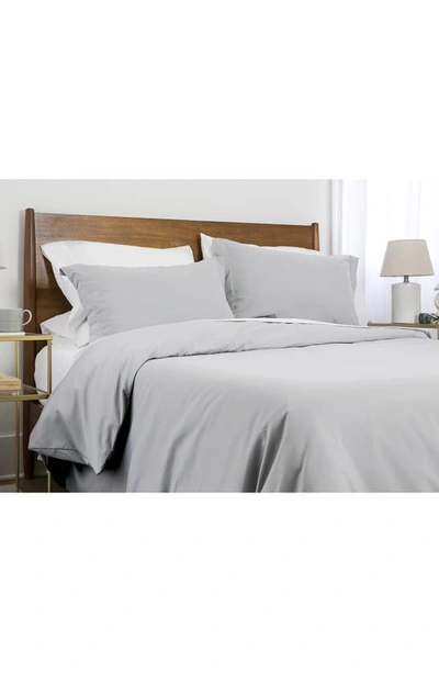 Southshore Fine Linens Luxury Essentials Duvet Cover Set In Light Grey