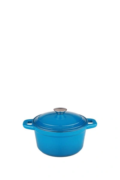 Berghoff Cast Iron 3 Qt. Blue Covered Stockpot