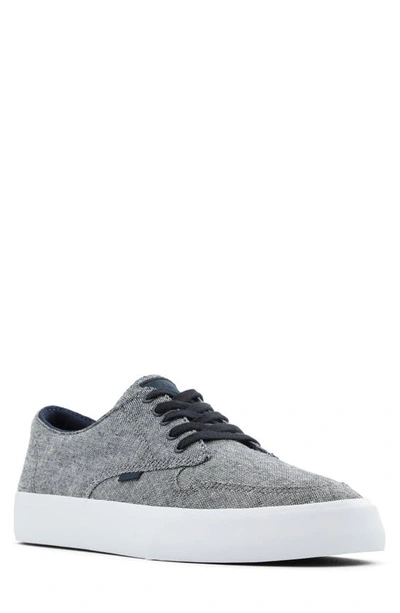 Element Topaz C3 Leather Sneaker In Medium Grey