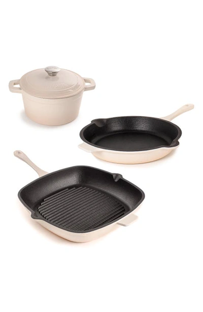 Berghoff Neo 4-piece Cast Iron Set In White