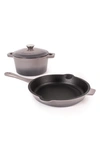 Berghoff Neo 3-piece Cast Iron Set In Grey