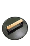 Berghoff Green Cast Iron 9" Steak Press In Green