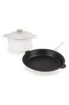 Berghoff Neo Cast Iron 3-pc. Cookware Set In White