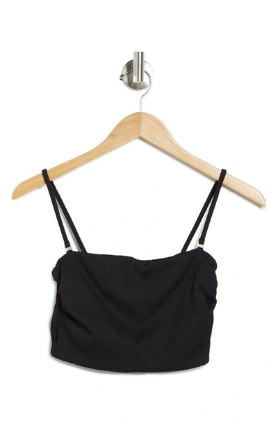 Vitamin A Ava Bandeau Bikini Top In Black