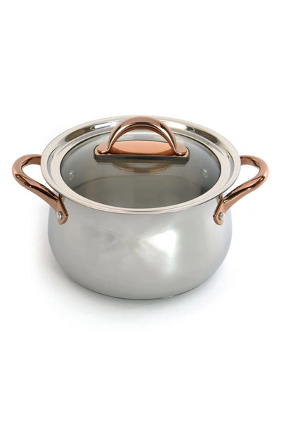 Berghoff International Ouro Gold 10" Casserole In Silver