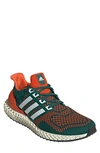 Adidas Originals Ultra4d Running Shoe In Collegiate Green/ Ftwr White
