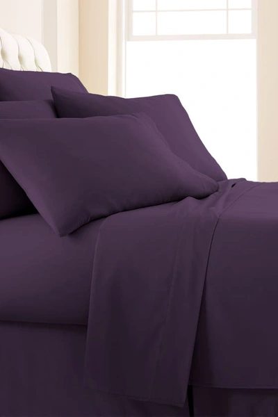 Southshore Fine Linens Vilano Springs Extra Deep Pocket Sheet Set In Purple