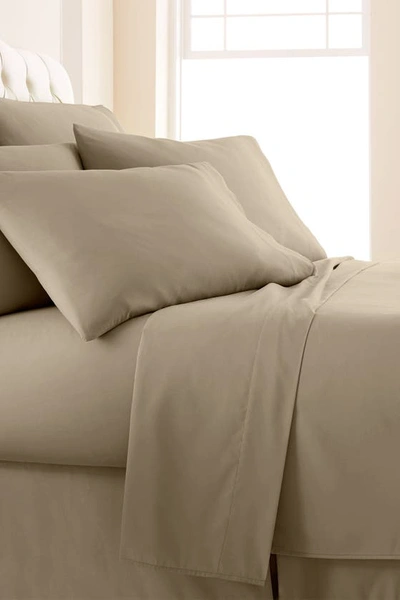 Southshore Fine Linens Vilano Springs Extra Deep Pocket Sheet Set In Taupe
