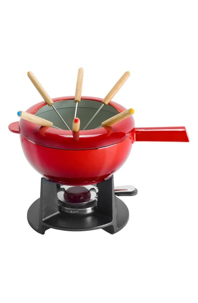 Zwilling Fondue Set In Red