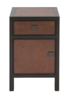 Willow Row Dark Brown Wood Contemporary Cabinet