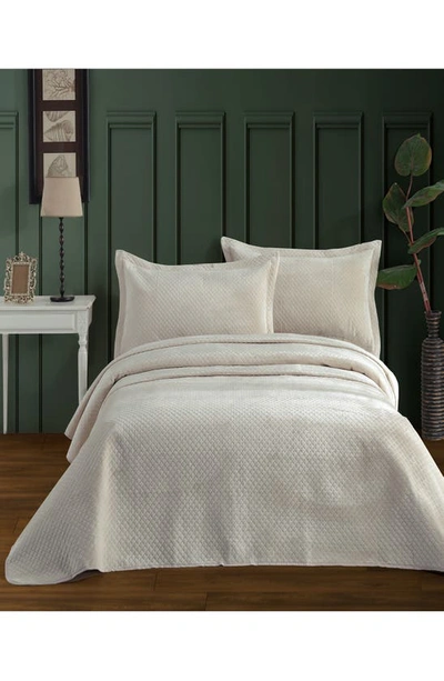 Enchante Home Quilted Bedspread Set In Beige