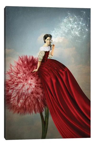 Icanvas Imagination Canvas Art By Catrin Welz-stein Canvas Artwork, 18"x12" In Red