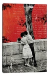 Icanvas To Be Alone With You Canvas Art By Db Waterman Canvas Artwork, 18"x12" In Red
