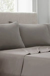Linum Home Textiles 400 Tc 100% Cotton 4-piece Queen Sheet Set In Platinum