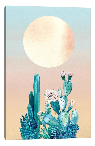 Icanvas Desert Dawn Cactus Ii By Nature Magick Canvas Wall Art In Orange