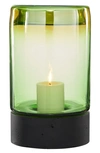 GINGER BIRCH STUDIO CONTEMPORARY GLASS CANDLE HOLDER