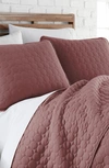 Southshore Fine Linens Ultra-soft Oversized Quilt Set In Rose