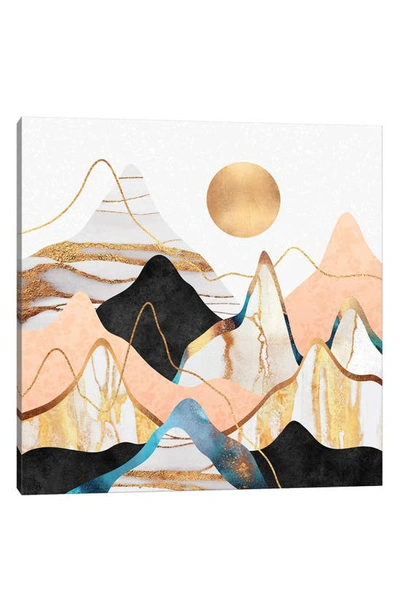 Icanvas Mountainscape Iii By Elisabeth Fredriksson Canvas Wall Art In Yellow