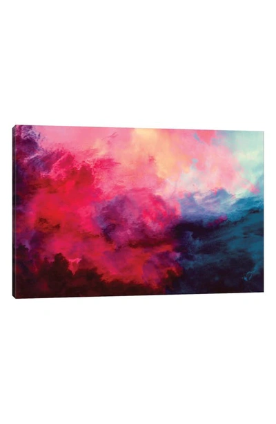 Icanvas Reassurance Canvas Artwork By Caleb Troy Canvas Wall Art In Red