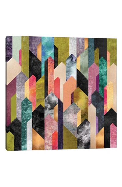 Icanvas Crysrallized By Elisabeth Fredriksson Canvas Wall Art In Black