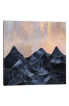 Icanvas Mountainscape By Elisabeth Fredriksson Canvas Wall Art In Blue