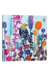 Icanvas Juste Ici By Sylvie Demers Canvas Wall Art In Blue