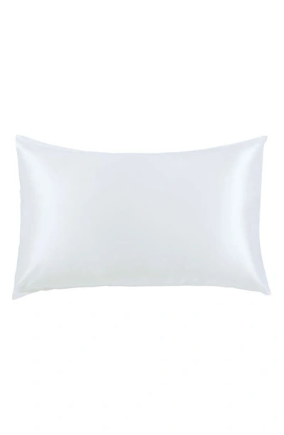 Melange Home 100% Pure Mulberry Silk Pillow Case In White